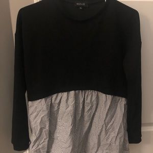 Cute peplum type top